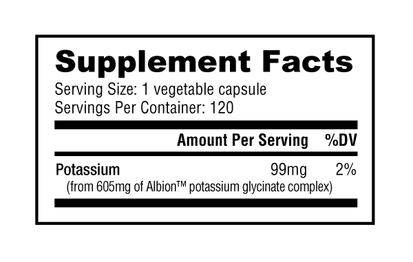 NUTRA BIO POTASSIUM COMPLEX