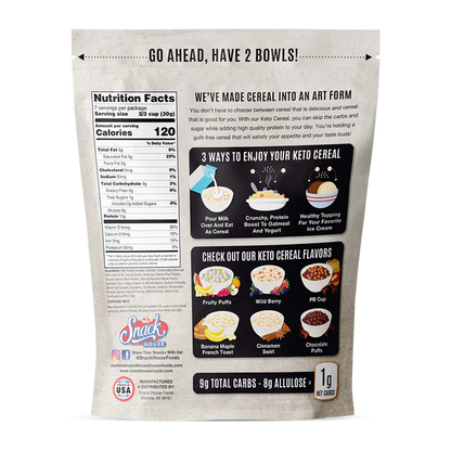 SNACK HOUSE PUFFS KETO CEREAL