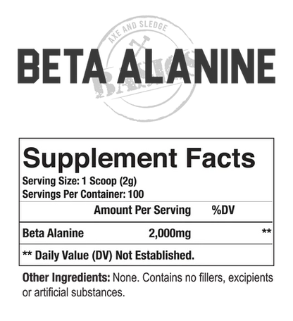 AXE & SLEDGE BETA ALANINE