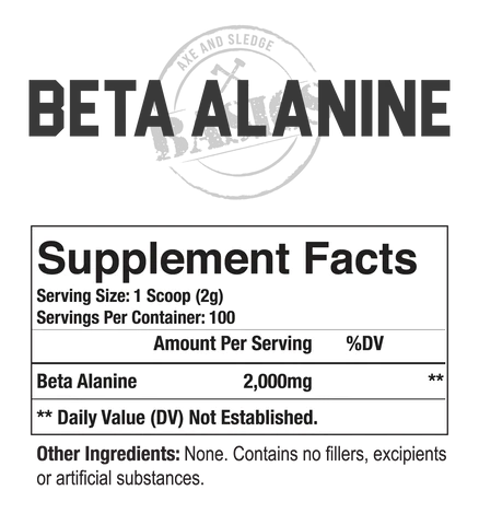 AXE & SLEDGE BETA ALANINE