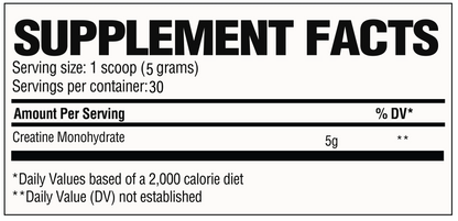 RAW CREATINE