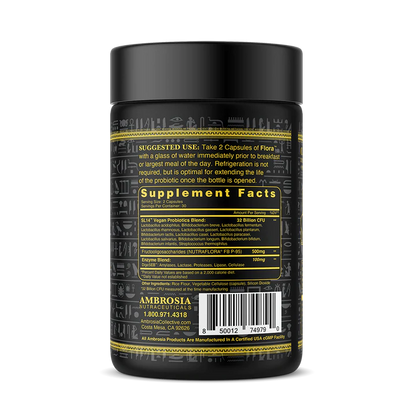 FLORA PROBIOTIC + PREBIOTIC & DIGESTIVE ENZYME