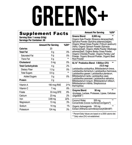 Greens+ // Superfood Powder