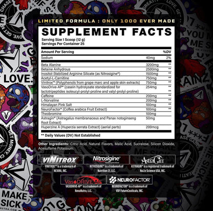 V1 Nutra LTD PRE-WORKOUT