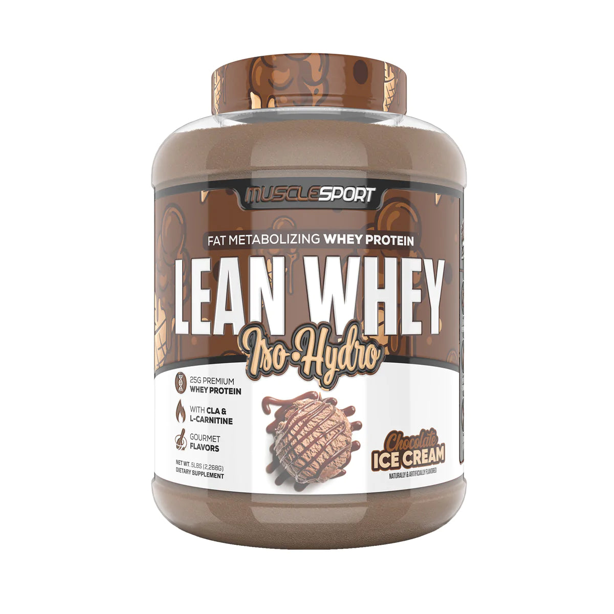 Muscle Sport LEAN WHEY 5lb
