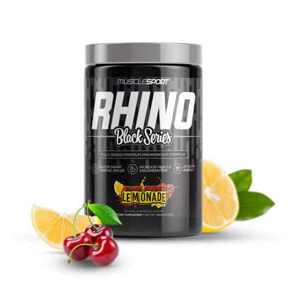 MUSCLE SPORT Rhino BLACK Preworkout V2