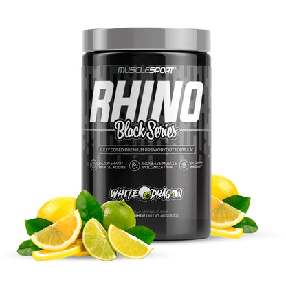 MUSCLE SPORT Rhino BLACK Preworkout V2