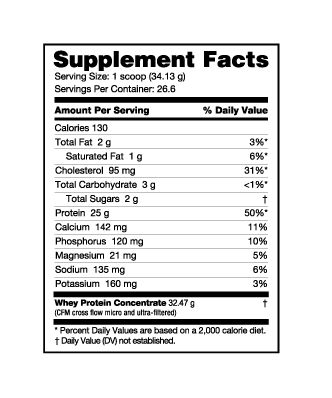 NUTRA BIO CLASSIC WHEY PROTEIN (2 lb)