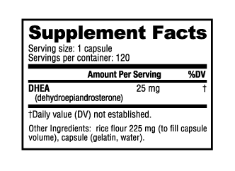 NUTRA BIO DHEA (25mg)