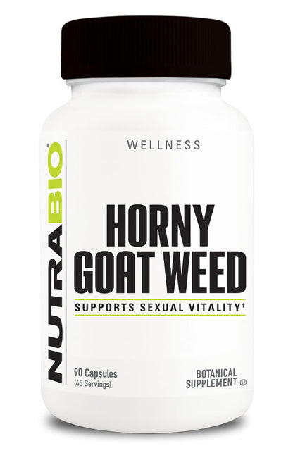 NUTRA BIO Horny Goat Weed (500mg)