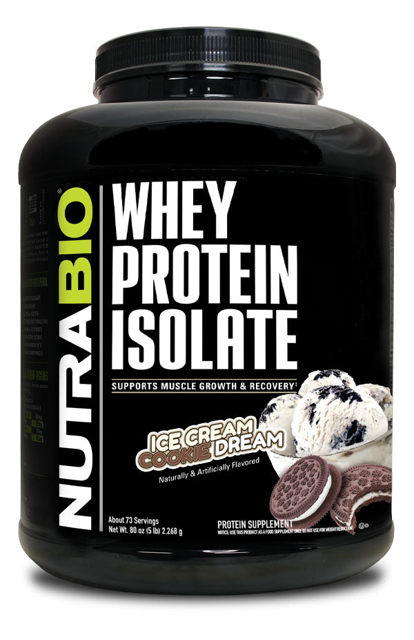 NUTRA BIO WHEY PROTEIN ISOLATE 5LB