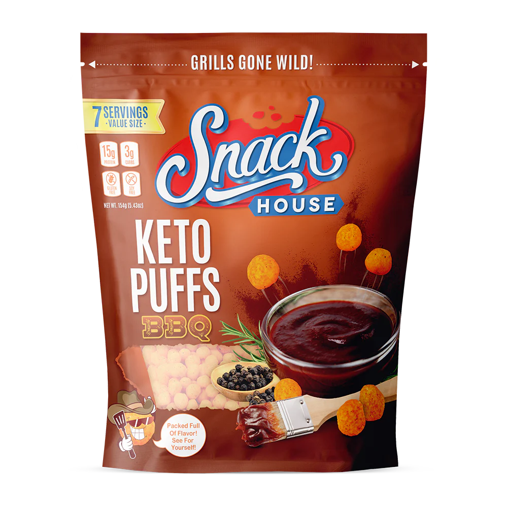 SNACK HOUSE SAVORY KETO PUFFS