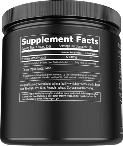 PROJECT #1 Creatine Monohydrate