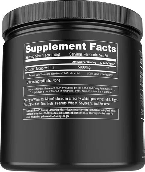 PROJECT #1 Creatine Monohydrate