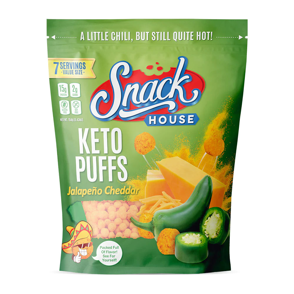 SNACK HOUSE SAVORY KETO PUFFS