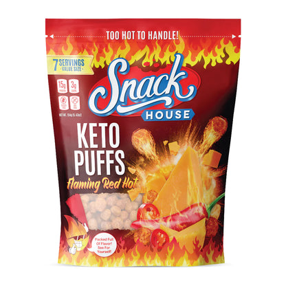 SNACK HOUSE SAVORY KETO PUFFS