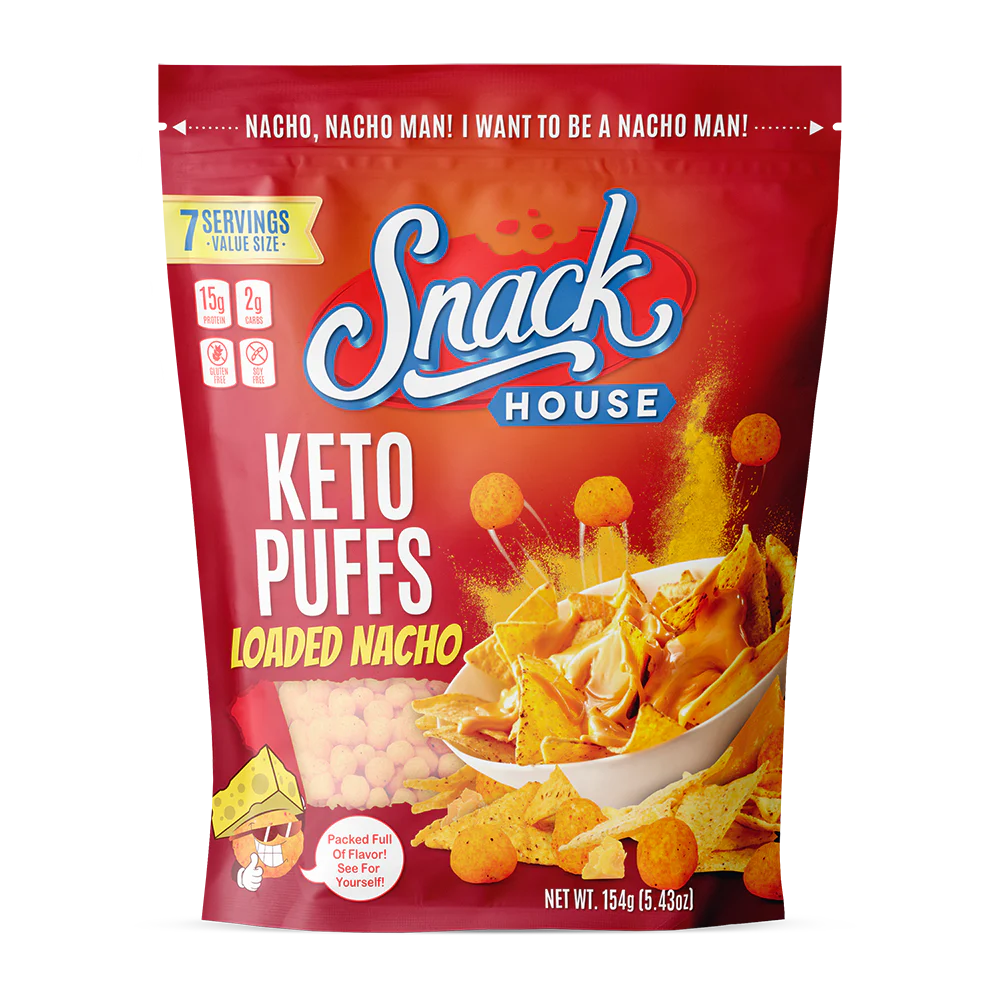 SNACK HOUSE SAVORY KETO PUFFS