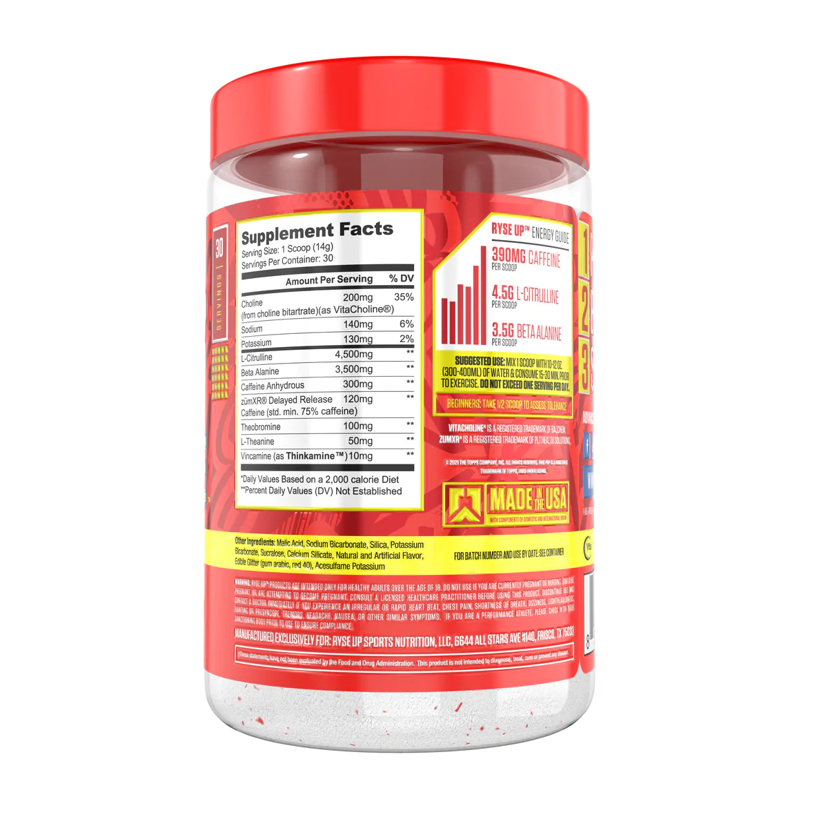 RYSE LOADED PRE-WORKOUT