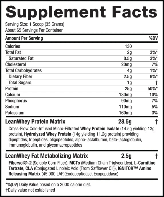 Muscle Sport LEAN WHEY 5lb