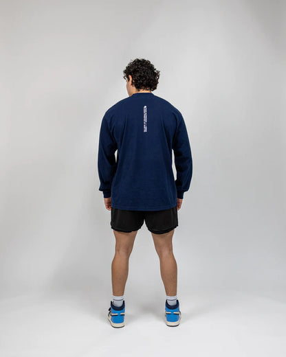 RAW NEW ERA LONG SLEEVE - BLUE