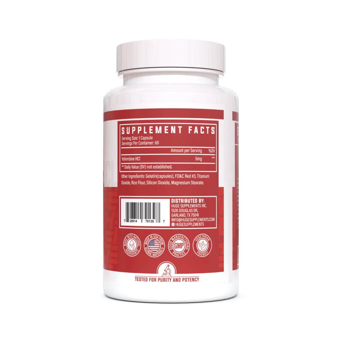 HUGE YOHIMBINE HCL